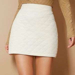 Quilted skirt